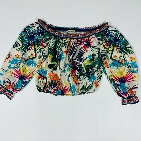 Flying Tomato Top S  Off Shoulder Crop NWT - Picture 5 of 8